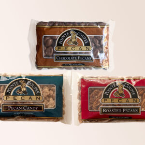 Mardi Gras Trio Chocolate - Sugared, Roasted, Chocolate Pecans - Image 1